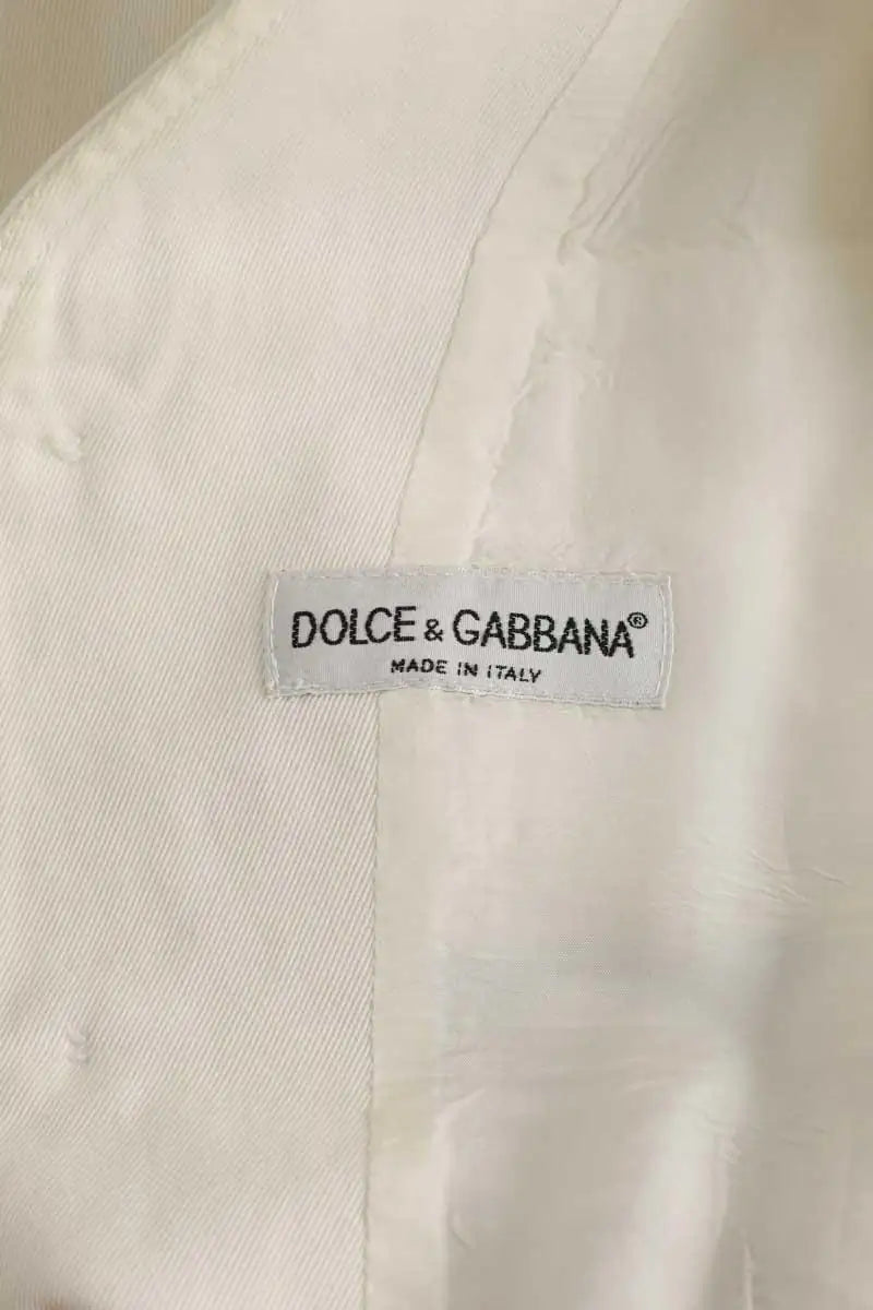 Veste Dolce & Gabbana Blanc en Coton
