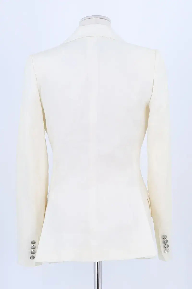Veste Dolce & Gabbana Ecru en Lin