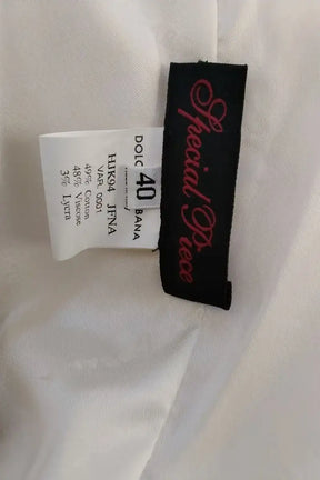 Veste Dolce & Gabbana Ecru en Soie
