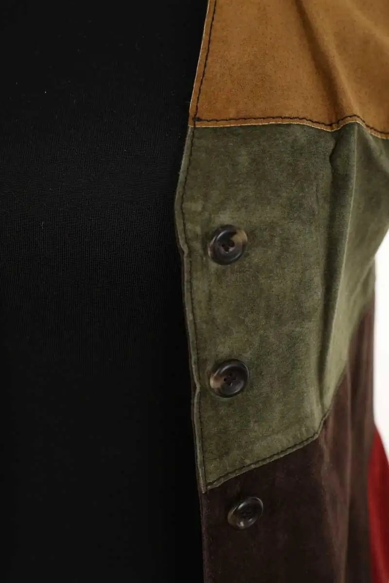 Veste Dolce & Gabbana Multicolore en Daim