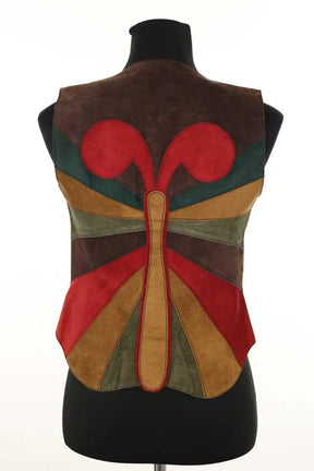 Veste Dolce & Gabbana Multicolore en Daim