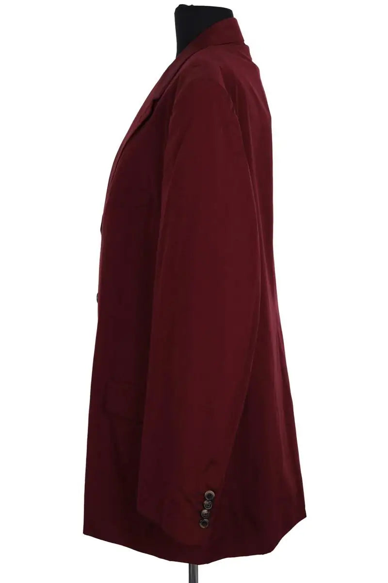 Veste Dries Van Noten Bordeaux en Coton