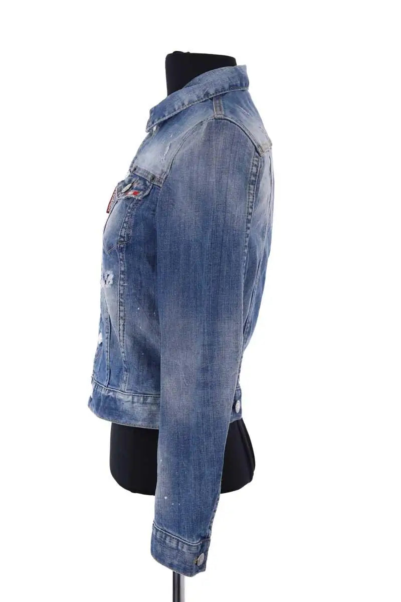 Veste Dsquared2 Bleu en Coton
