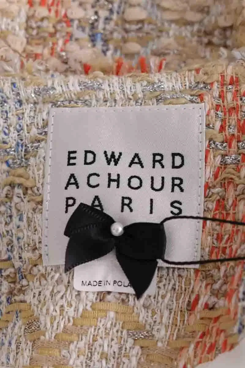 Veste Edward Achour Paris Beige en Coton