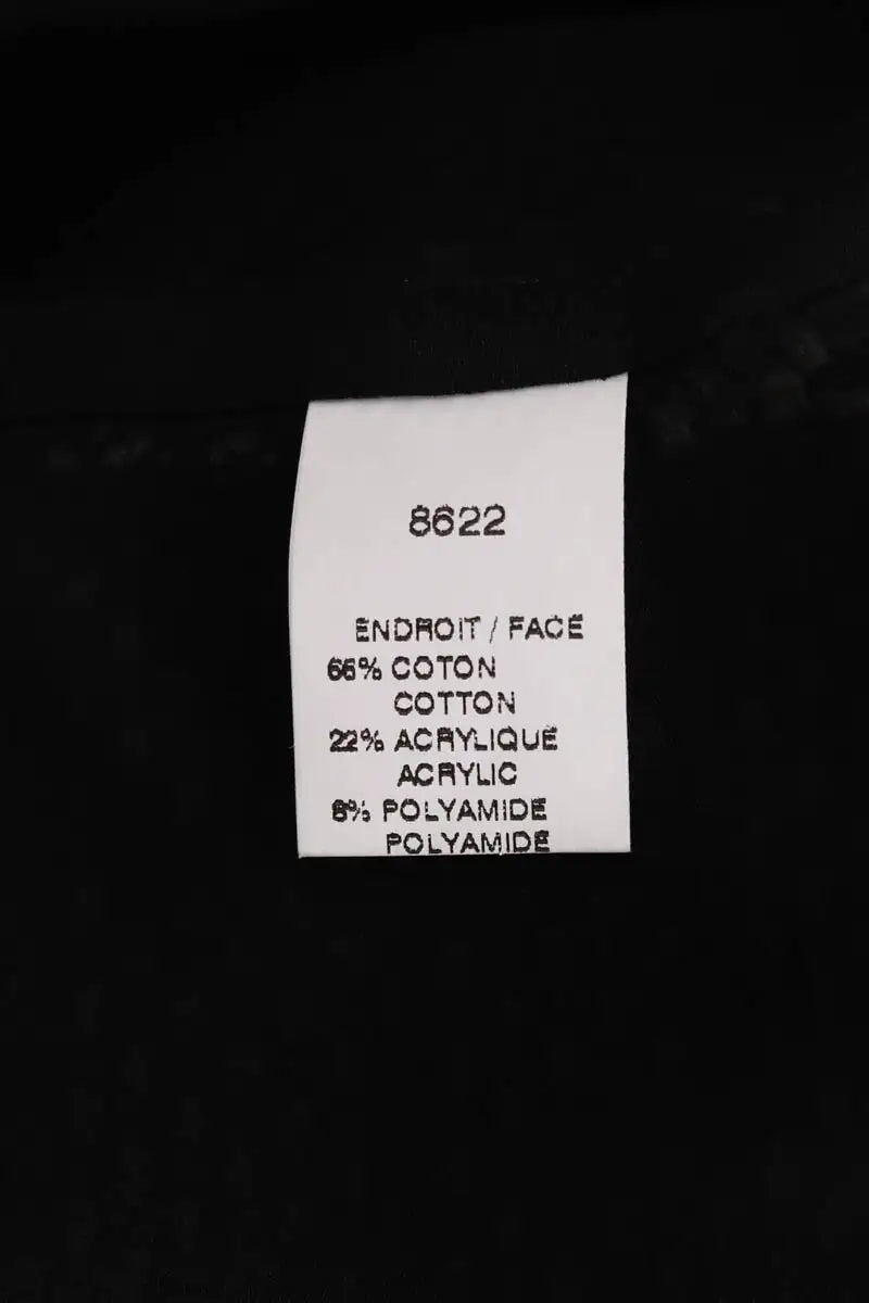 Veste Edward Achour Paris Noir en Coton