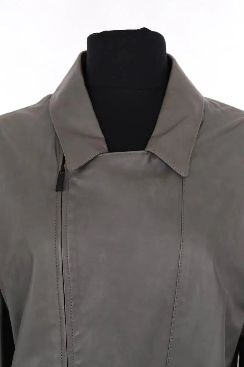 Veste Emporio Armani Vert en Cuir