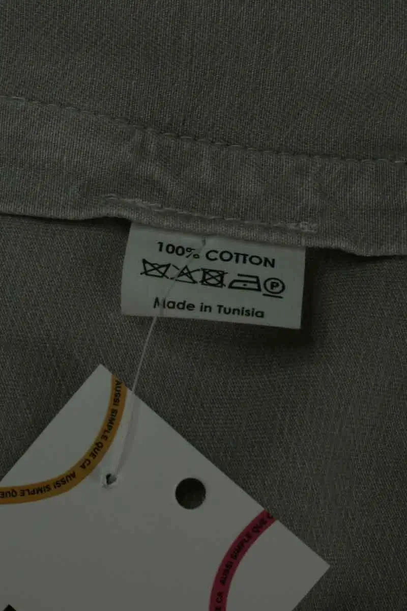 Veste en jean sans manches Dries Van Noten Gris en Coton