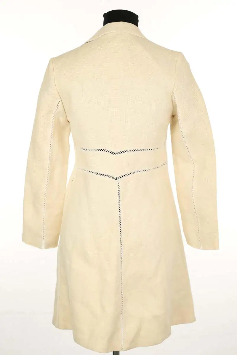 Veste Ermanno Scervino Ecru en Lin