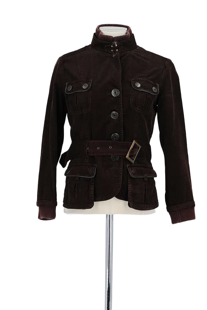 Veste Essentiel Antwerp Marron en Coton, taille S - Seconde Main