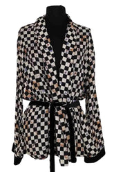 Veste Forte_Forte Noir en Viscose, taille XS - Seconde Main