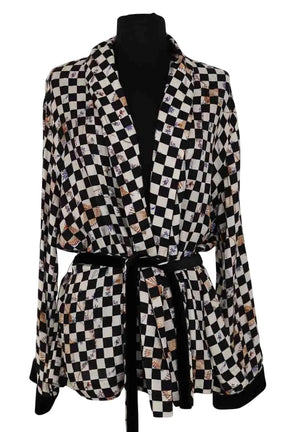 Veste Forte_Forte Noir en Viscose, taille XS - Seconde Main