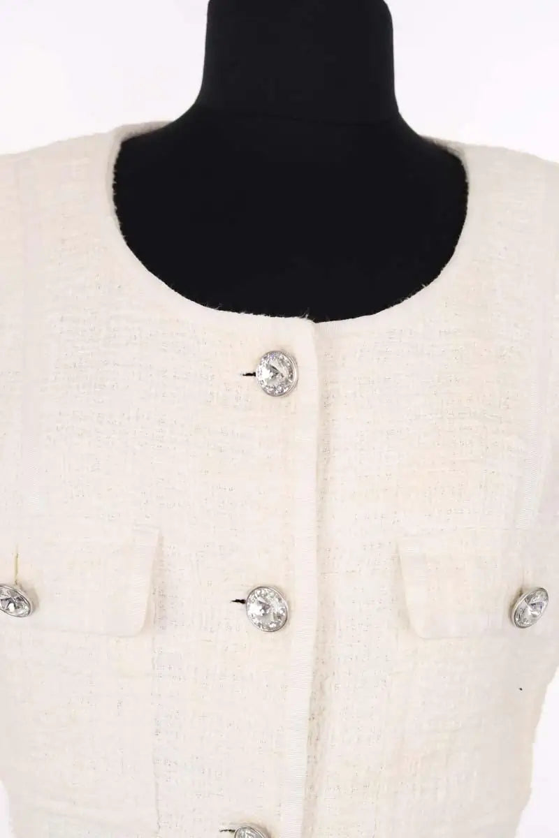 Veste Georges Rech Ecru en Coton