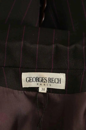 Veste Georges Rech Noir en Laine