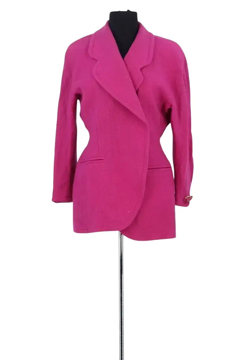 Veste Georges Rech Rose en Laine, taille XL - Seconde Main