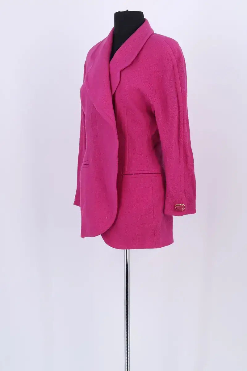 Veste Georges Rech Rose en Laine