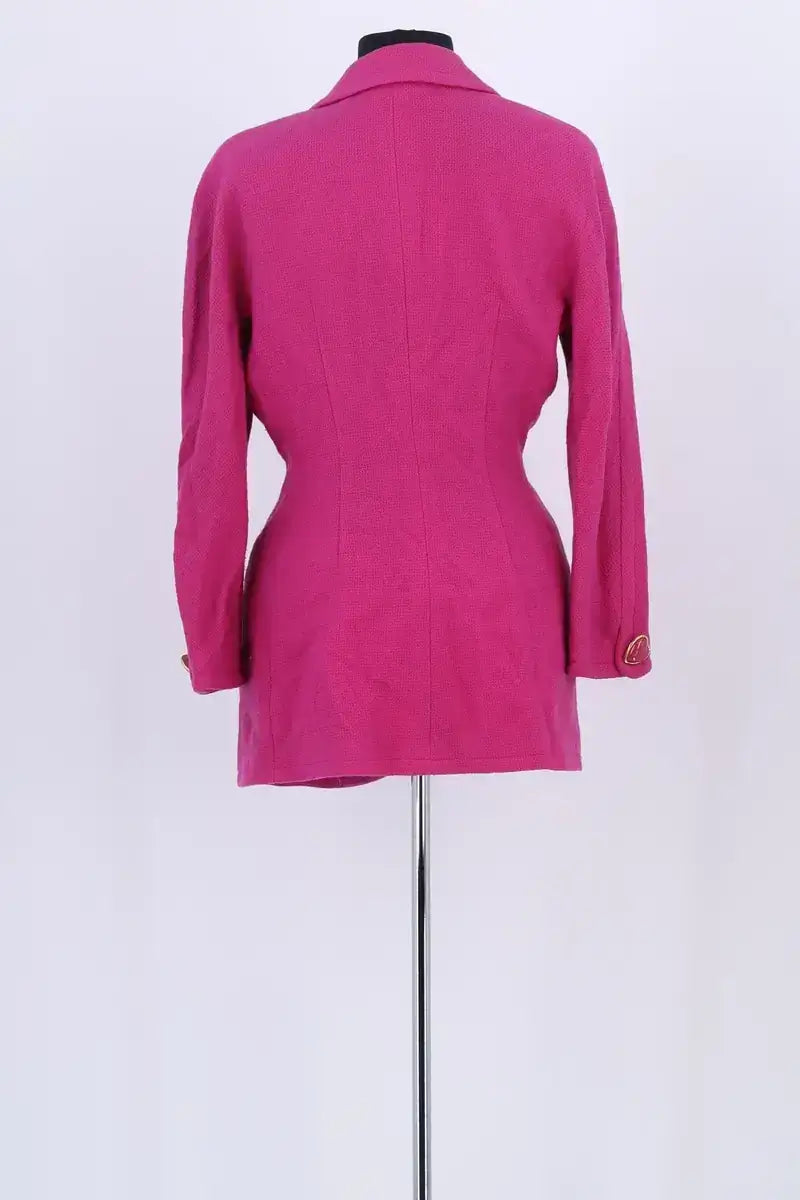 Veste Georges Rech Rose en Laine