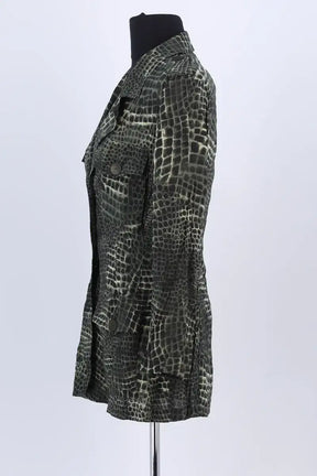 Veste Georges Rech Vert en Soie