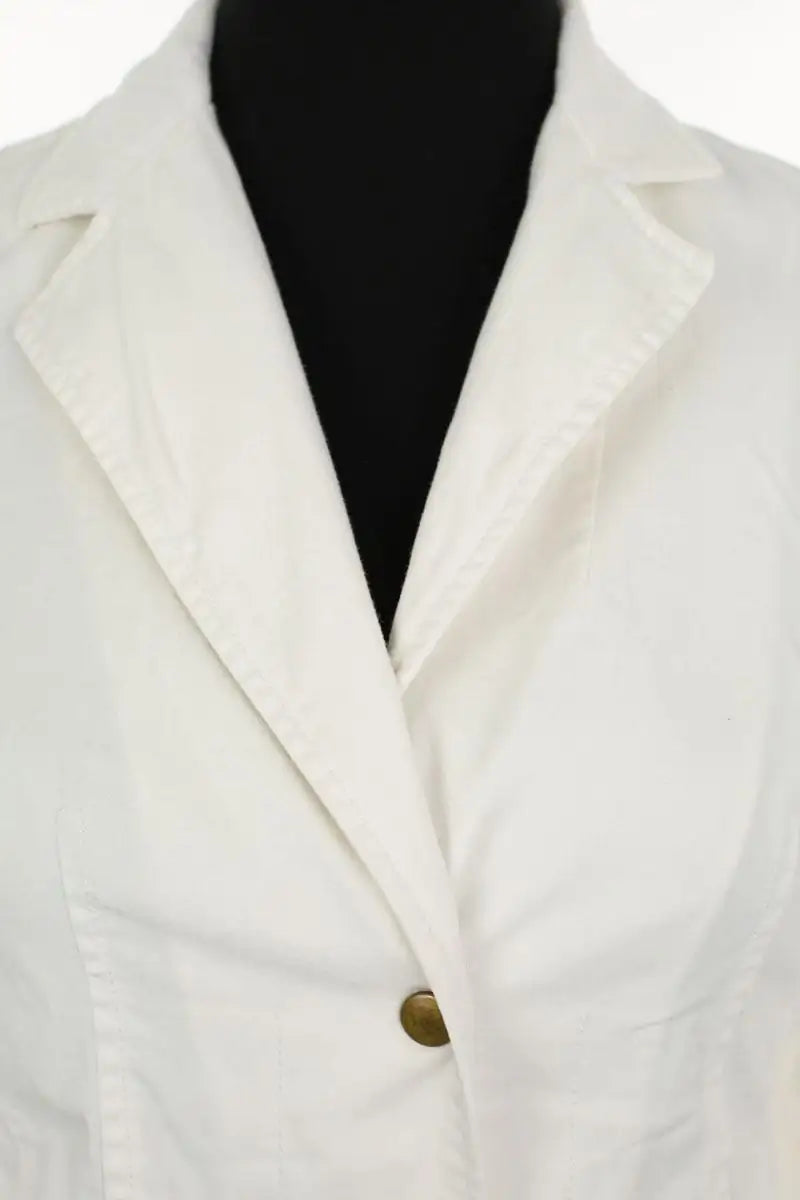 Veste Gerard Darel Blanc en Coton