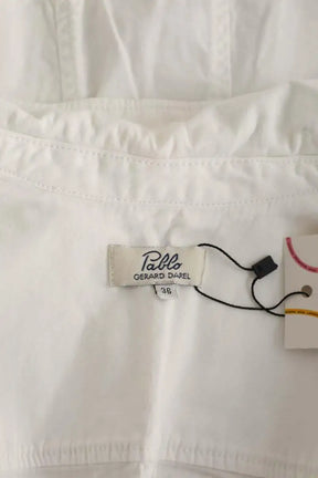 Veste Gerard Darel Blanc en Coton