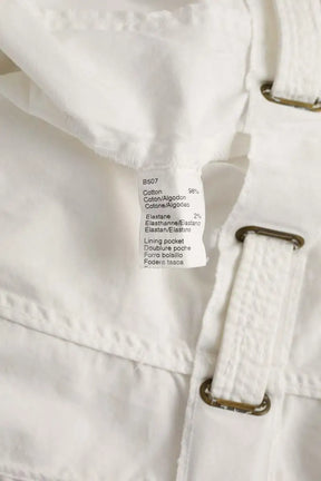 Veste Gerard Darel Blanc en Coton