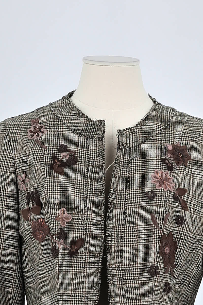 Veste Gerard Darel Marron en Laine