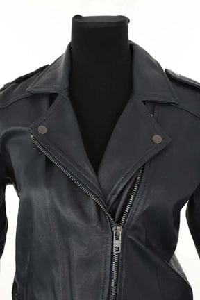 Veste Gerard Darel Noir en Cuir