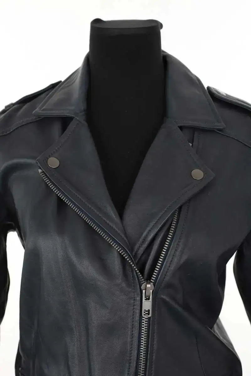 Veste Gerard Darel Noir en Cuir