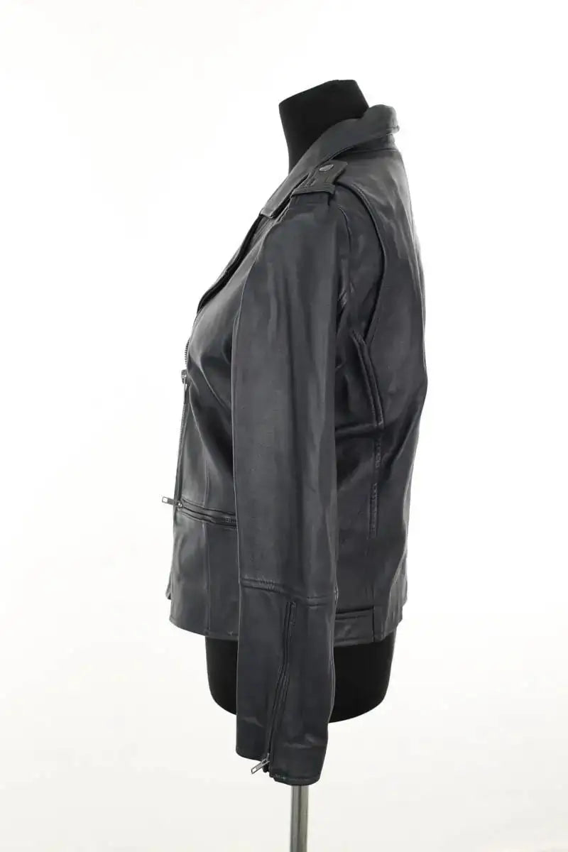 Veste Gerard Darel Noir en Cuir