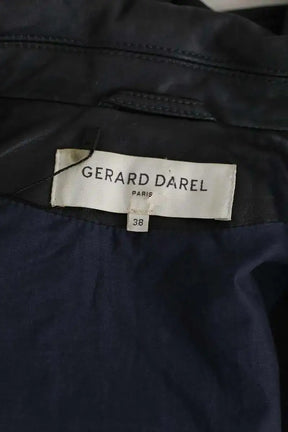 Veste Gerard Darel Noir en Cuir