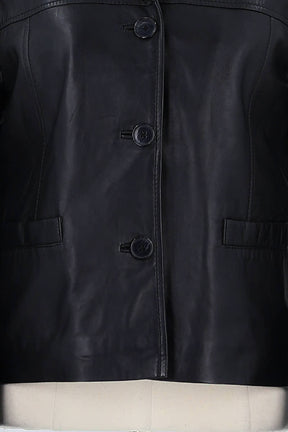 Veste Gerard Darel Noir en Cuir