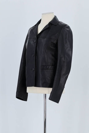 Veste Gerard Darel Noir en Cuir