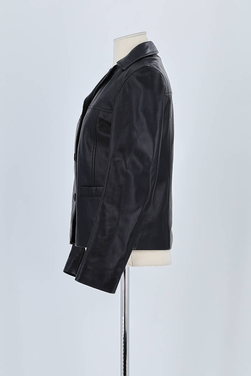 Veste Gerard Darel Noir en Cuir