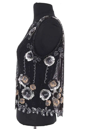 Veste Gerard Darel Noir en Paillettes