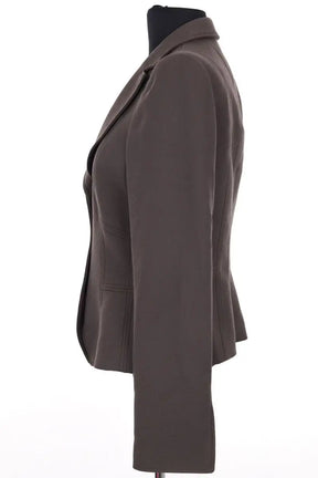 Veste Giorgio Armani Marron en Laine