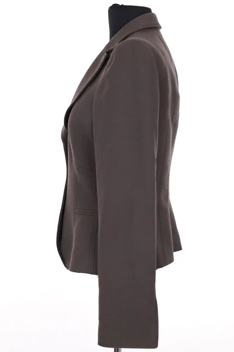 Veste Giorgio Armani Marron en Laine