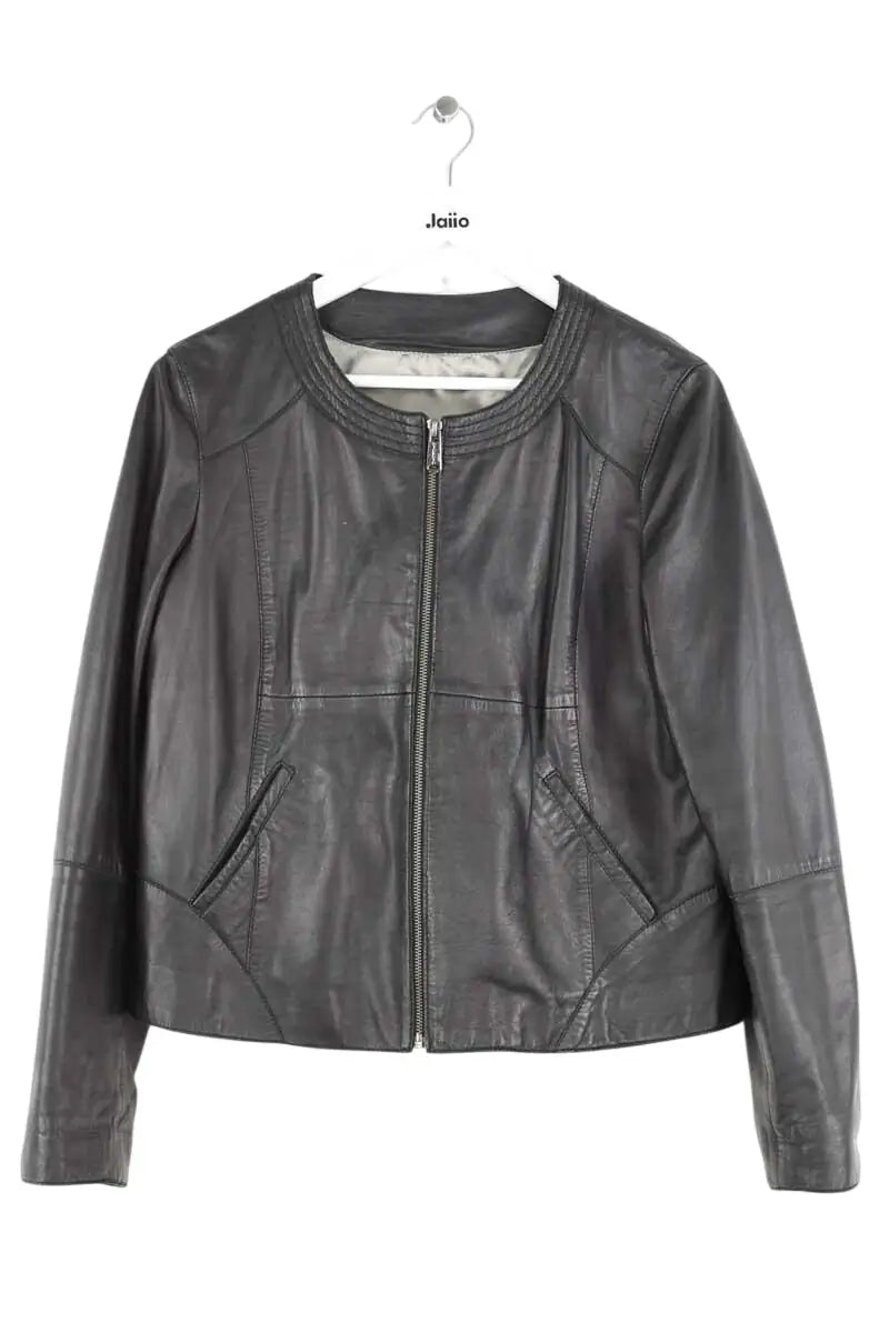 Veste Giorgio Armani Noir en Cuir, taille L - Seconde Main