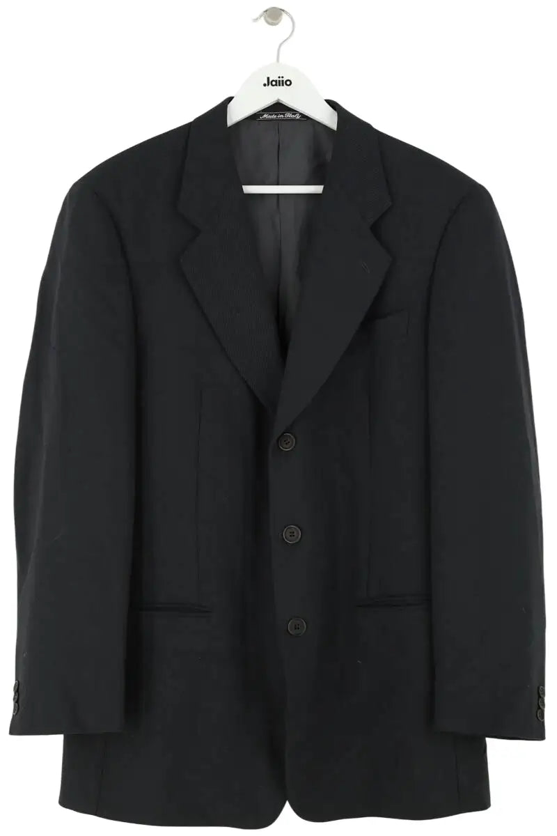 Veste Giorgio Armani Noir en Laine, taille XL - Seconde Main