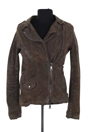 Veste Giorgio Brato Kaki en Coton, taille M - Seconde Main