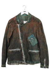 Veste Giorgio Brato Marron en Cuir, taille XXXL - Seconde Main