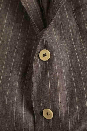 Veste Hackett Gris en Lin