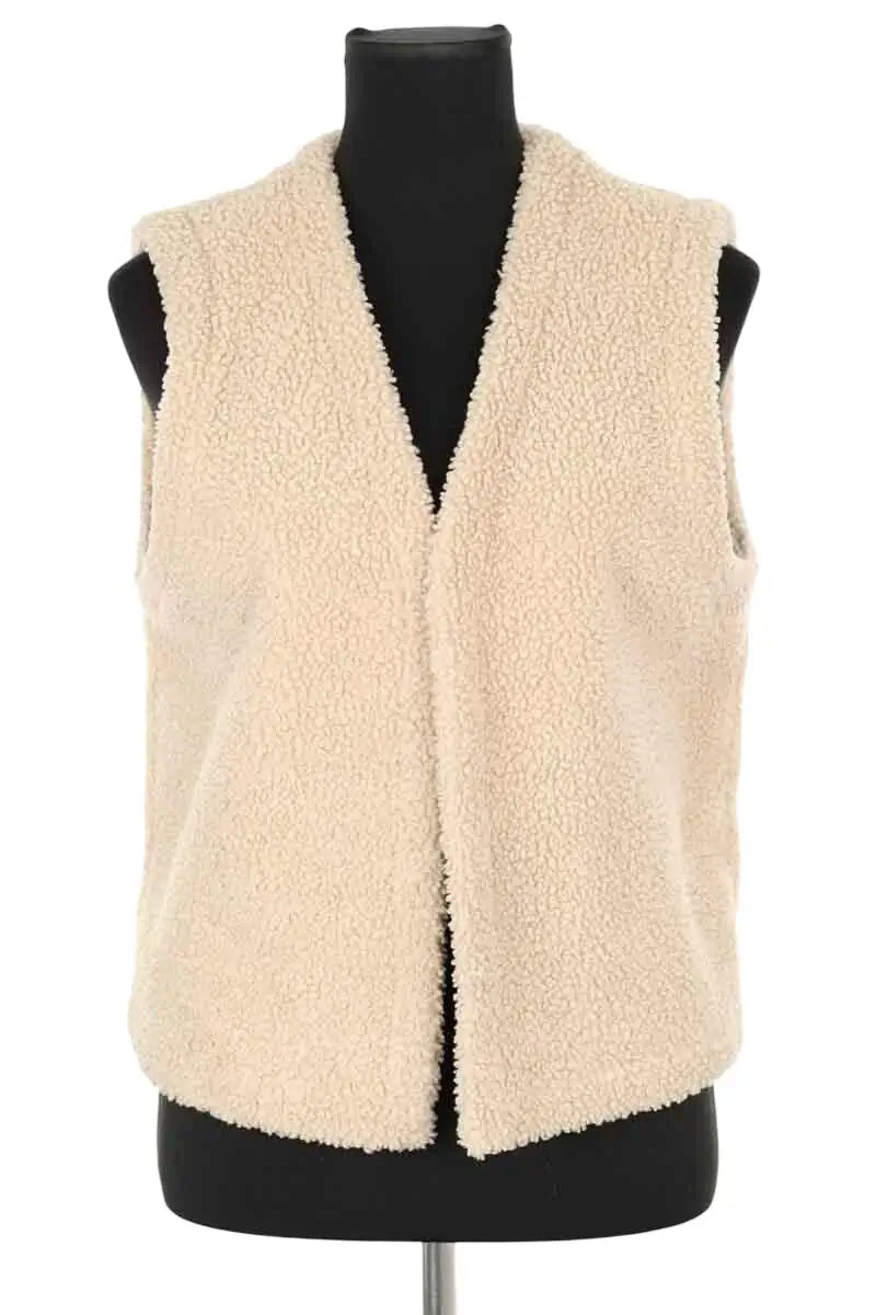 Veste Hartford Beige en Polyester, taille S - Seconde Main
