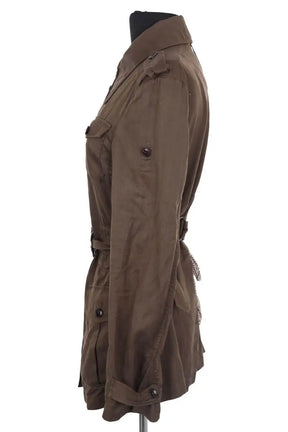 Veste Hugo Boss Marron en Lin