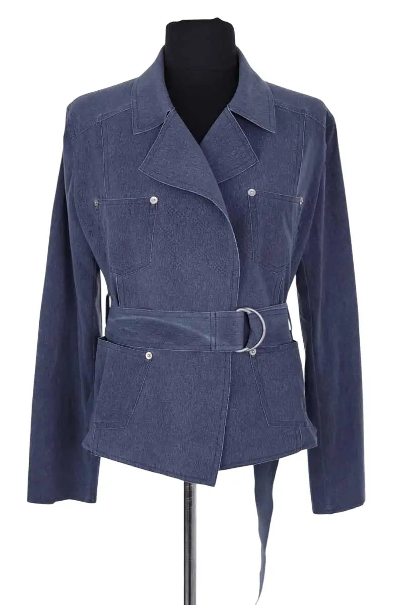 Veste Irie Wash Bleu en Synthétique, taille M - Seconde Main