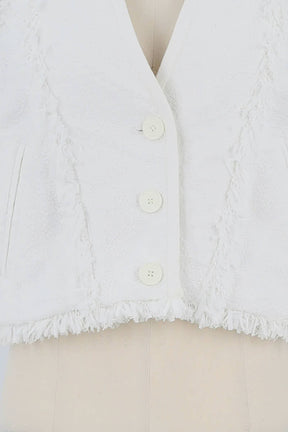 Veste Iro Blanc en Coton