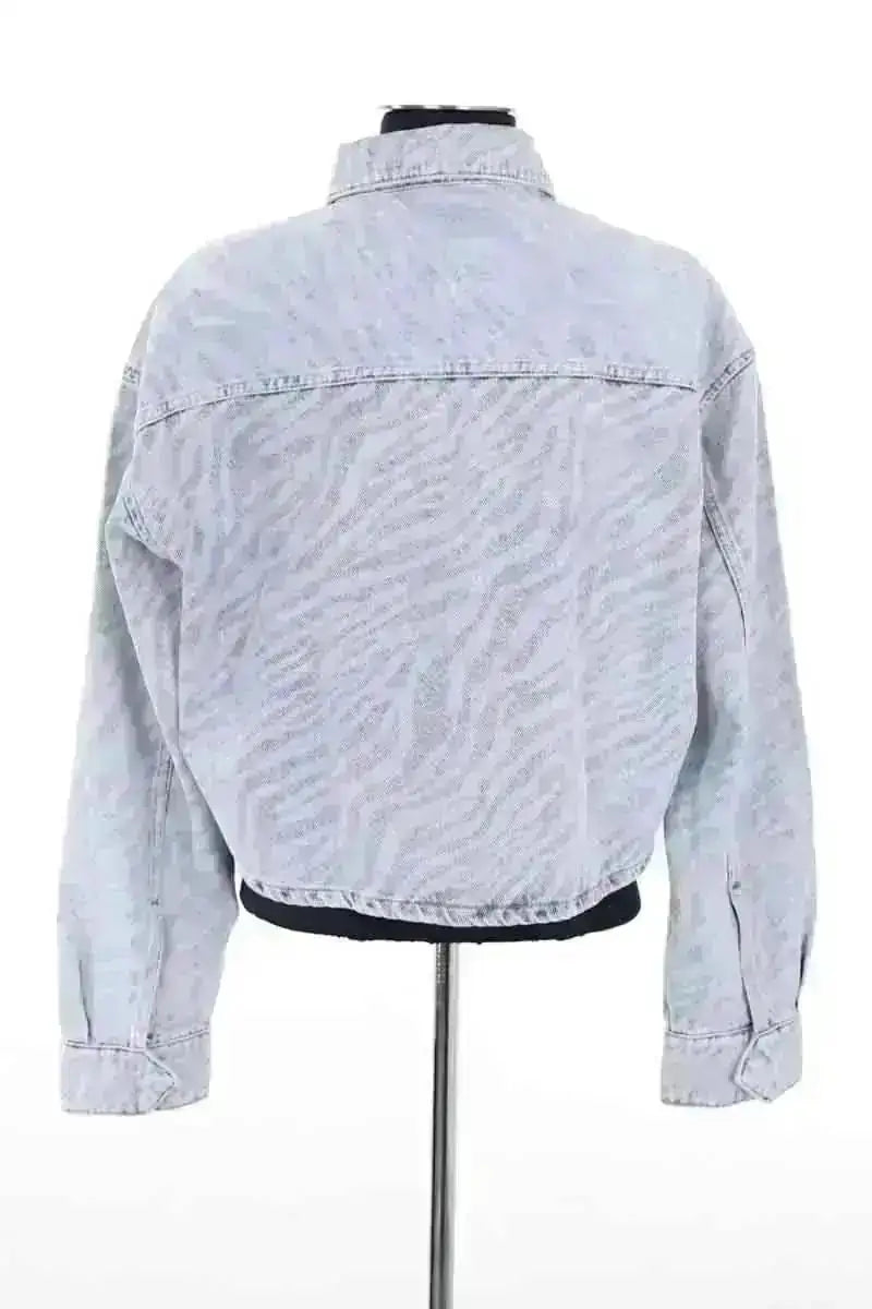 Veste Iro Bleu en Coton