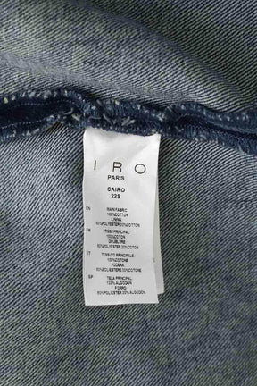 Veste Iro Bleu en Coton