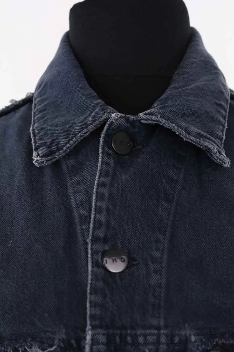 Veste Iro Bleu en Coton