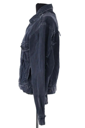 Veste Iro Bleu en Coton