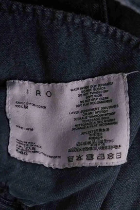 Veste Iro Bleu en Coton