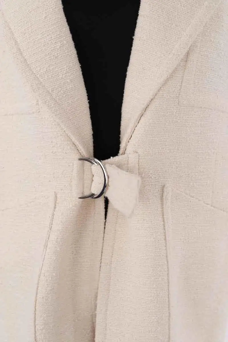 Veste Iro Ecru en Coton